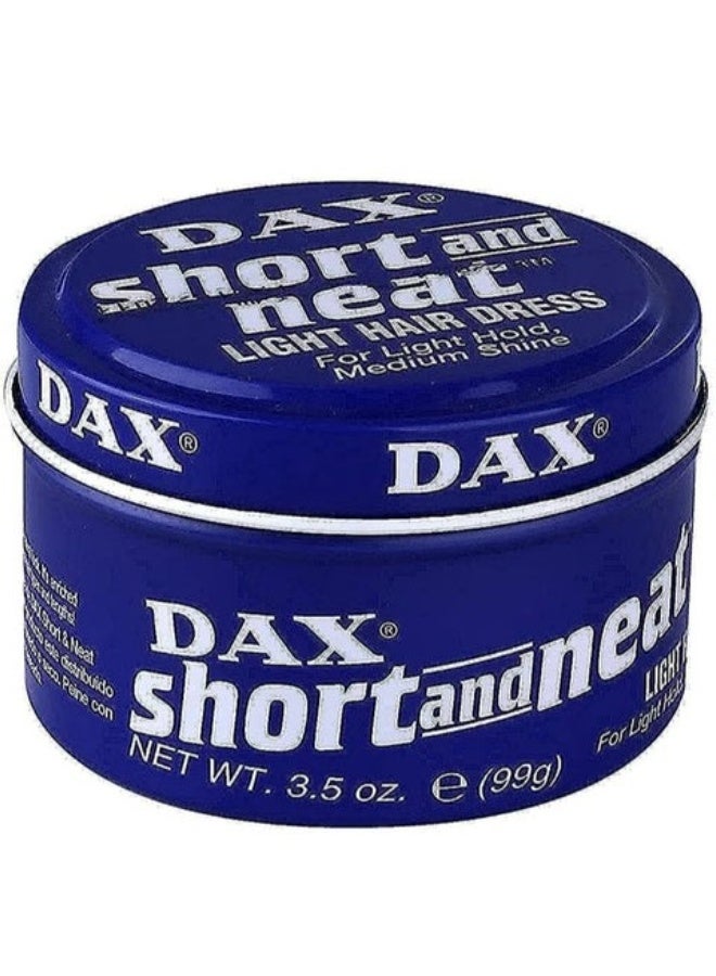 DAX Short & Neat Hair Dressing (99g) – Light Hold & High Shine